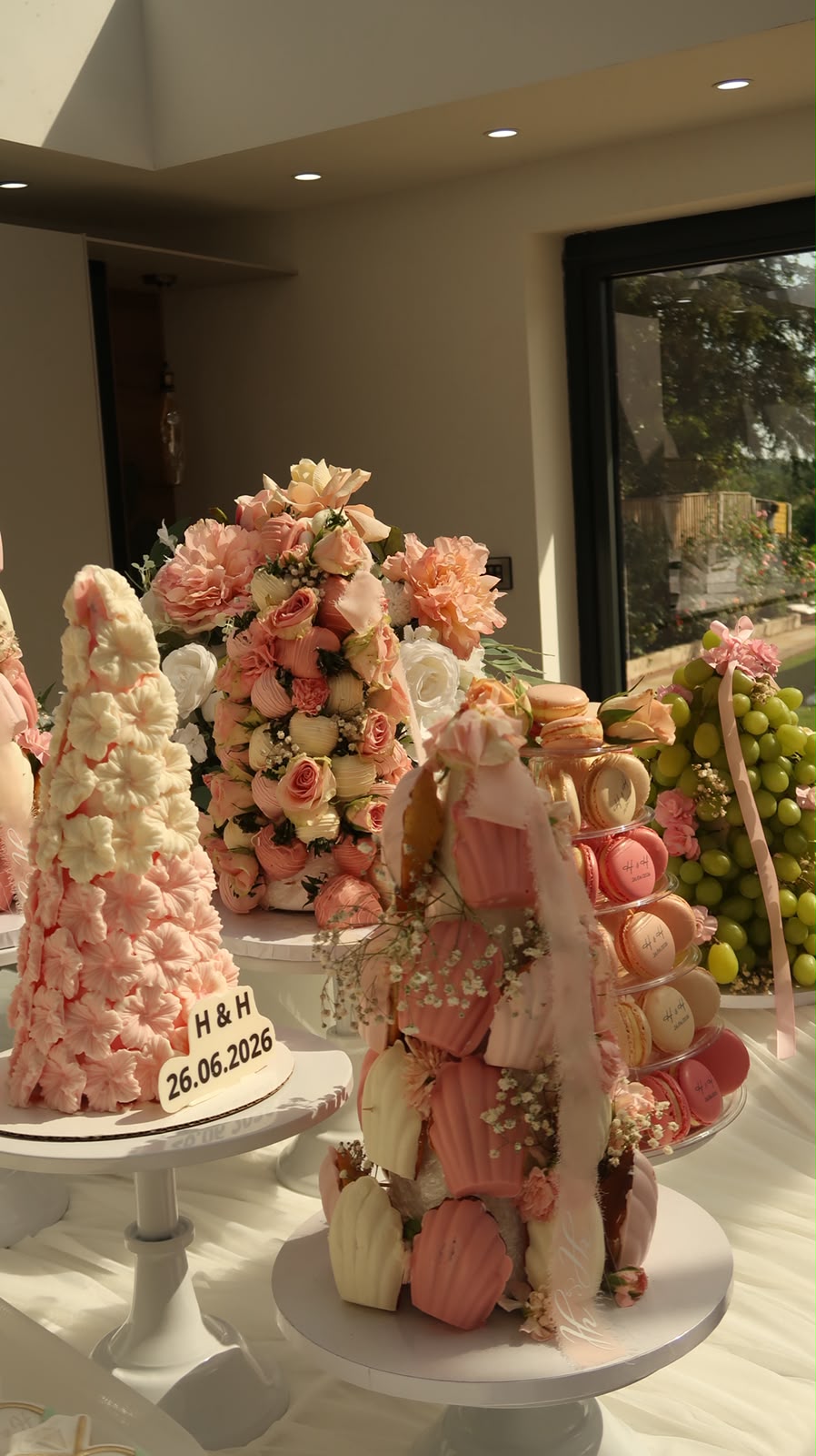 H & H dessert spread